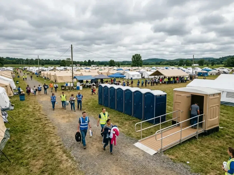 disaster-relief-camp-restrooms-010 — frequently asked questions, Dumpster & Portable Bathrooms Rental in Park Hills, KY